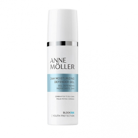 Hydratační ochranný gel BLOCKÂGE 24h (Moisturizing Defense Gel) Anne Möller - 50 ml