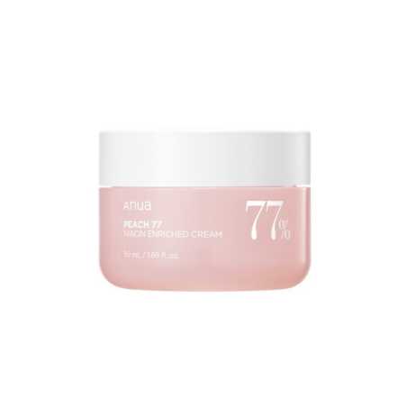 Hydratační pleťový krém Peach 77% Niacin (Enriched Cream) Anua - 50 ml