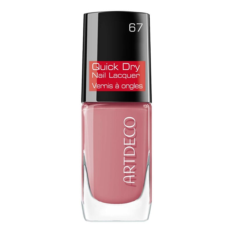 Rychleschnoucí lak na nehty (Quick Dry Nail Lacquer) Artdeco / Odstín: 71 Cosy Rosy - 10 ml Rychleschnoucí lak na nehty (Quick Dry Nail Lacquer) Artdeco / Odstín: 71 Cosy Rosy - 10 ml