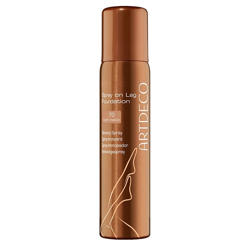 Bronzující sprej na nohy (Spray On Leg Foundation) Artdeco / Odstín: 70 Light/Medium - 100 ml Bronzující sprej na nohy (Spray On Leg Foundation) Artdeco / Odstín: 70 Light/Medium - 100 ml