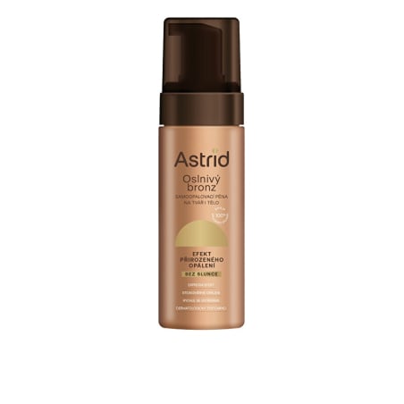 Samoopalovací pěna na tvář a tělo Oslnivý bronz Astrid - 150 ml