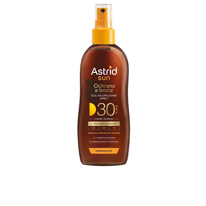 Olej na opalování SPF 30 Astrid - 70 ml Olej na opalování SPF 30 Astrid - 70 ml