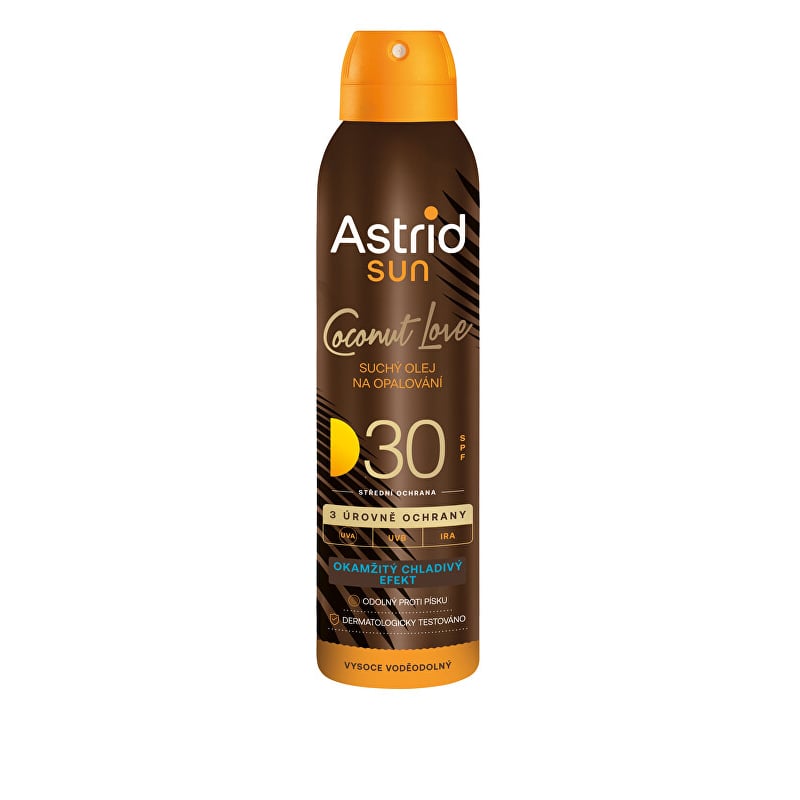 Suchý olej na opalování SPF 30 Astrid - 150 ml Suchý olej na opalování SPF 30 Astrid - 150 ml