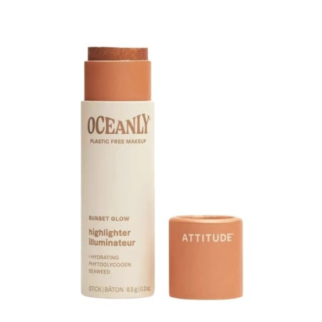 Krémový rozjasňovač v tyčince Oceanly (Highlighter) Attitude / Odstín: Sunset Glow - 8,5 g
