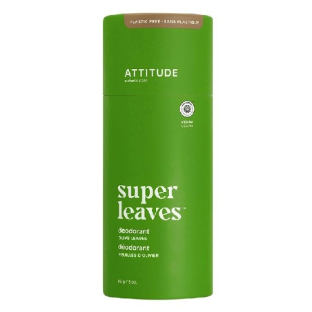 Přírodní tuhý deodorant Super Leaves / olivové listy (Deodorant) Attitude - 85 g