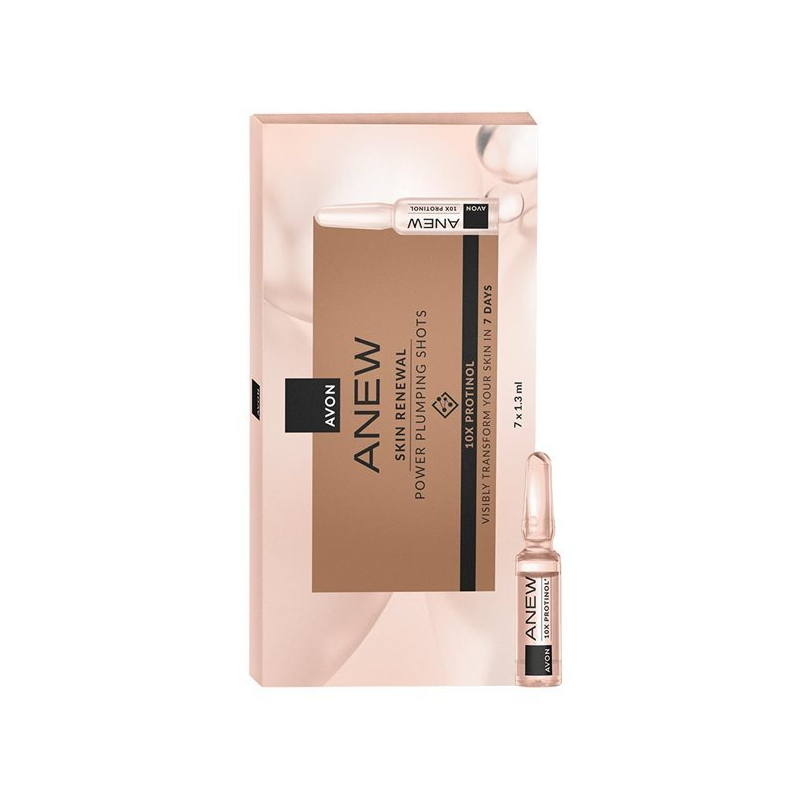 Obnovující pleťové ampule Anew Skin Renewal (Power Plumping Shots) 7 x Avon - 1,3 ml Obnovující pleťové ampule Anew Skin Renewal (Power Plumping Shots) 7 x Avon - 1,3 ml