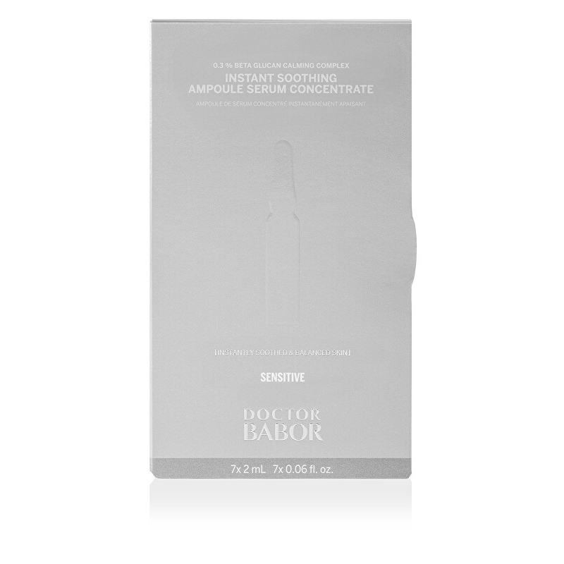 Zklidňující pleťové ampule Doctor Babor Instant Soothing (Ampoule Serum Concentrate) Aveda - 7 x 2 ml Zklidňující pleťové ampule Doctor Babor Instant Soothing (Ampoule Serum Concentrate) Aveda - 7 x 2 ml