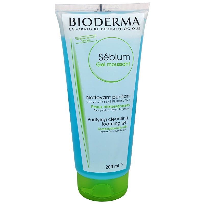 Čisticí pěnivý gel pro smíšenou až mastnou pleť Sébium Gel Moussant (Purifying And Foaming Gel) Aveda - 200 ml