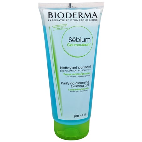 Čisticí pěnivý gel pro smíšenou až mastnou pleť Sébium Gel Moussant (Purifying And Foaming Gel) Aveda - 200 ml