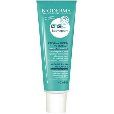 Krém na šupiny ve vlasech pro děti ABCDerm BabySquam Aveda - 40 ml