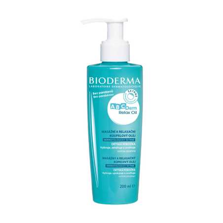 Masážní a relaxační koupelový olej pro děti ABCDerm (Relax Oil) Aveda - 200 ml