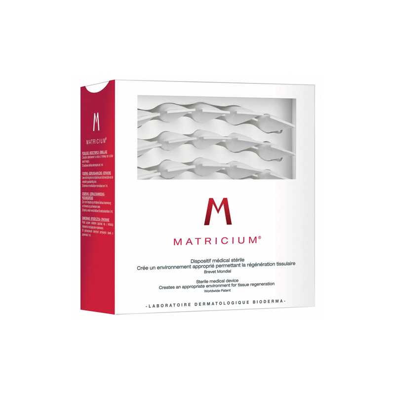 Ampule pro regeneraci kožní tkáně pro poškozenou pokožku Matricium Aveda - 30 x 1 ml Ampule pro regeneraci kožní tkáně pro poškozenou pokožku Matricium Aveda - 30 x 1 ml