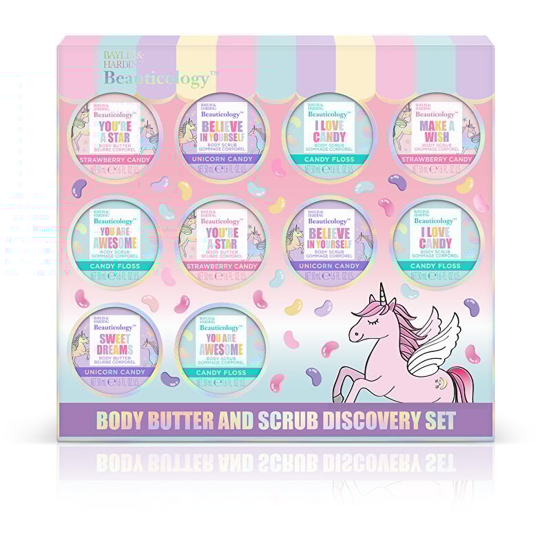 Dárková sada tělové péče Jednorožec Aveda - 10 ks Dárková sada tělové péče Jednorožec Aveda - 10 ks