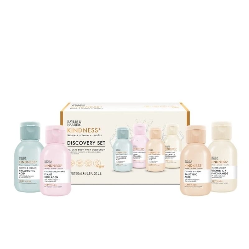 Dárková sada sprchových gelů Kindness+ Discovery Gift Set Aveda - 4 x 100 ml Dárková sada sprchových gelů Kindness+ Discovery Gift Set Aveda - 4 x 100 ml