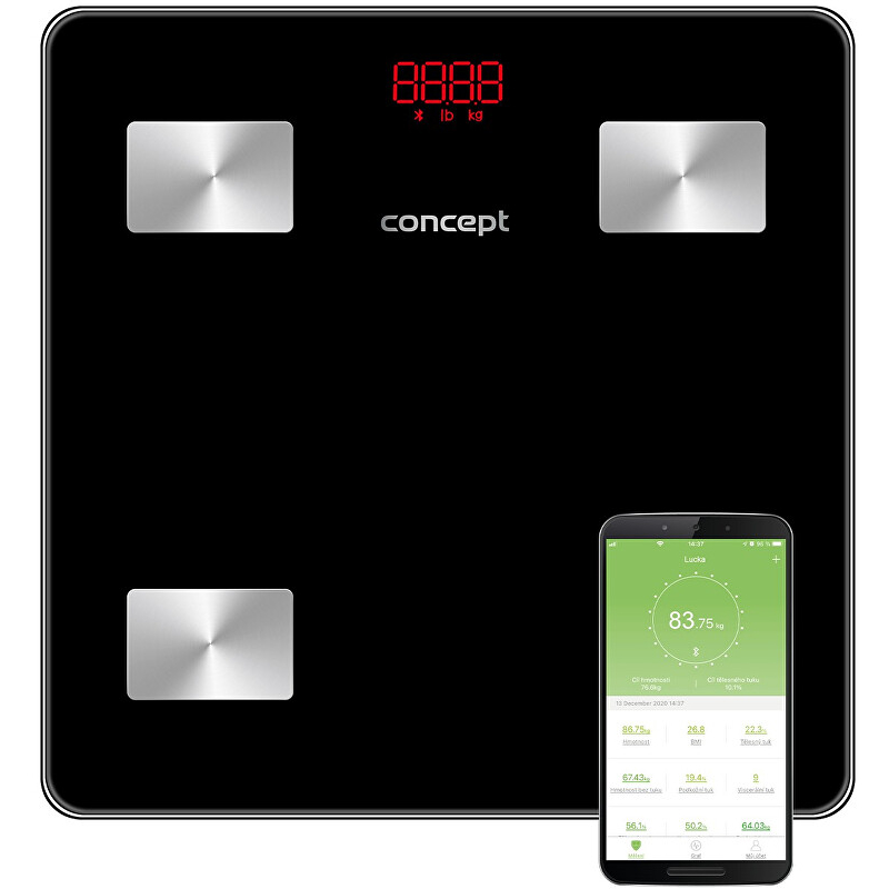 Osobní diagnostická váha VO4001 Perfect Health Aveda Osobní diagnostická váha VO4001 Perfect Health Aveda