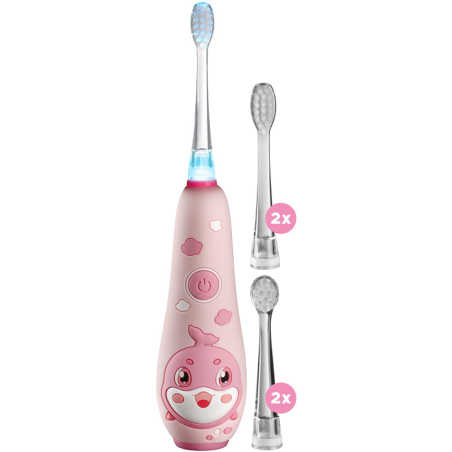 Sonický dětský zubní kartáček 1-5 let růžový ZK3010 Aveda