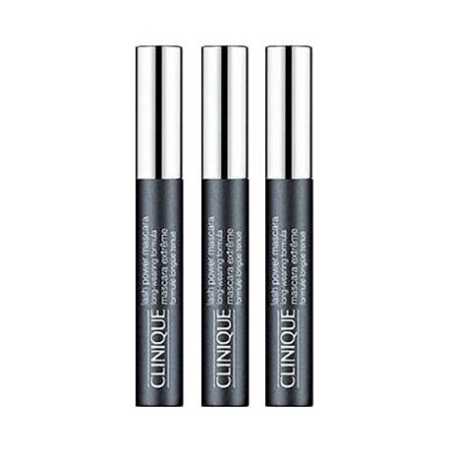 Dárková sada prodlužujících řasenek Lash Power Mascara Trio odstín 01 Black Onyx Aveda - 3 x 6 ml