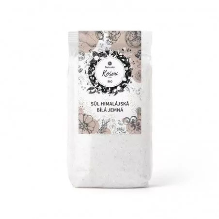 Sůl himálajská bílá jemná Naturalis - 500 g