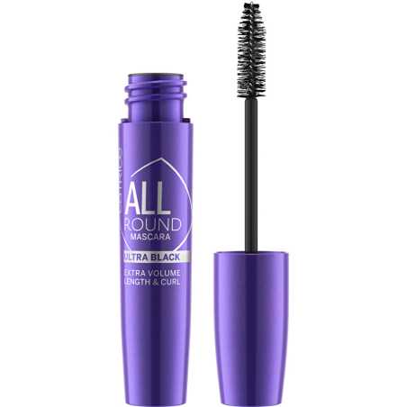 Řasenka pro objem, délku a tvar řas Allround (Extra Volume, Length & Curl Mascara) Aveda / Odstín: Ultra Black - 11 ml
