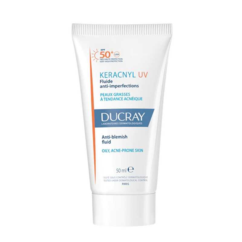 Ochranný fluid pro problematickou pleť SPF 50+ Keracnyl UV (Anti-Blemish Fluid) Aveda - 50 ml