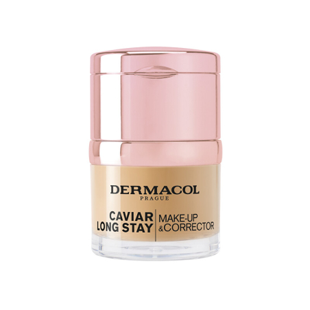 Dlouhotrvající make-up s výtažky z kaviáru a zdokonalovací korektor Aveda / Odstín: 4 Tan - 30 ml