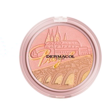Bronzující a rozjasňující pudr s tvářenkou (Bronzing and Highlighting Powder with Blush) Aveda - 10,5 g