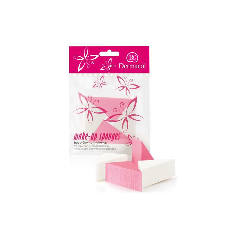 Houbičky na make-up ve tvaru trojúhelníku Aveda - 4 ks