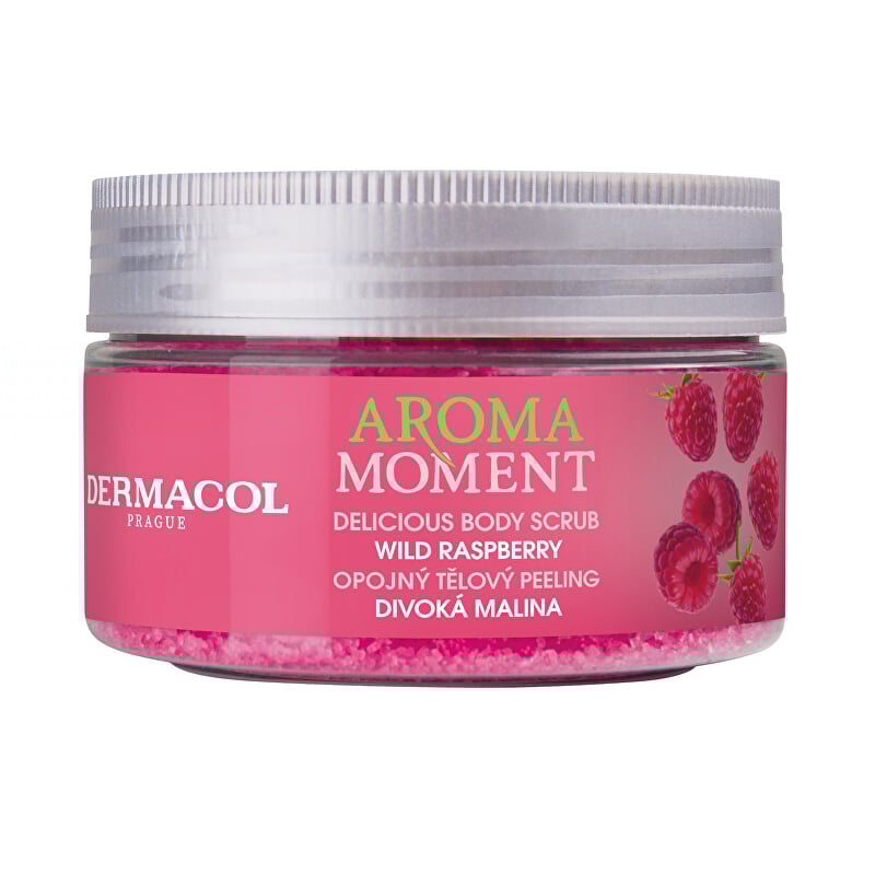 Opojný tělový peeling Aroma Moment Divoká malina (Delicious Body Scrub) Aveda - 200 g Opojný tělový peeling Aroma Moment Divoká malina (Delicious Body Scrub) Aveda - 200 g