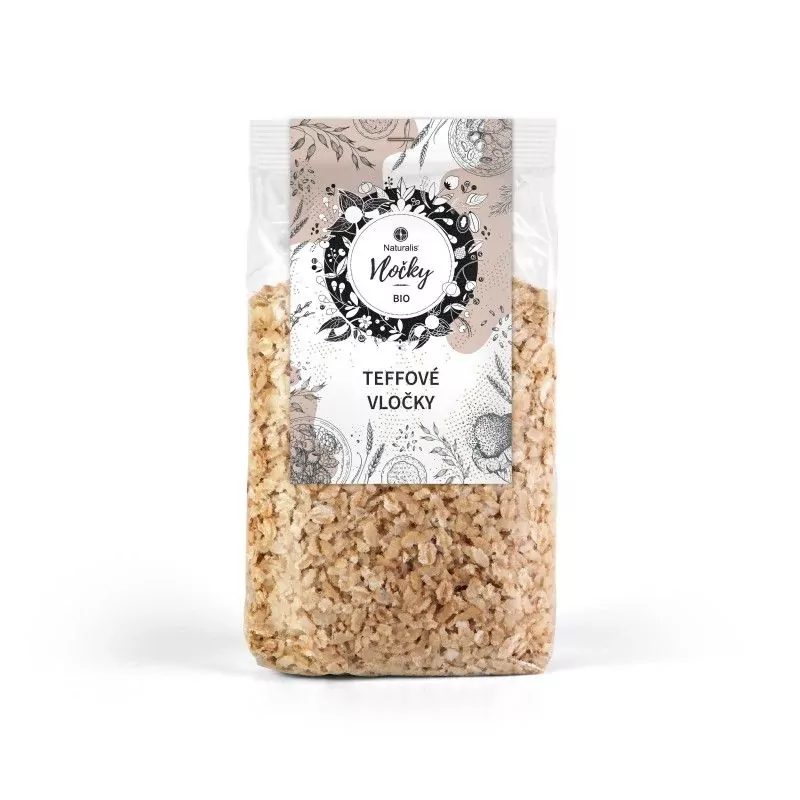 Teffové vločky Naturalis BIO - 250 g Teffové vločky Naturalis BIO - 250 g