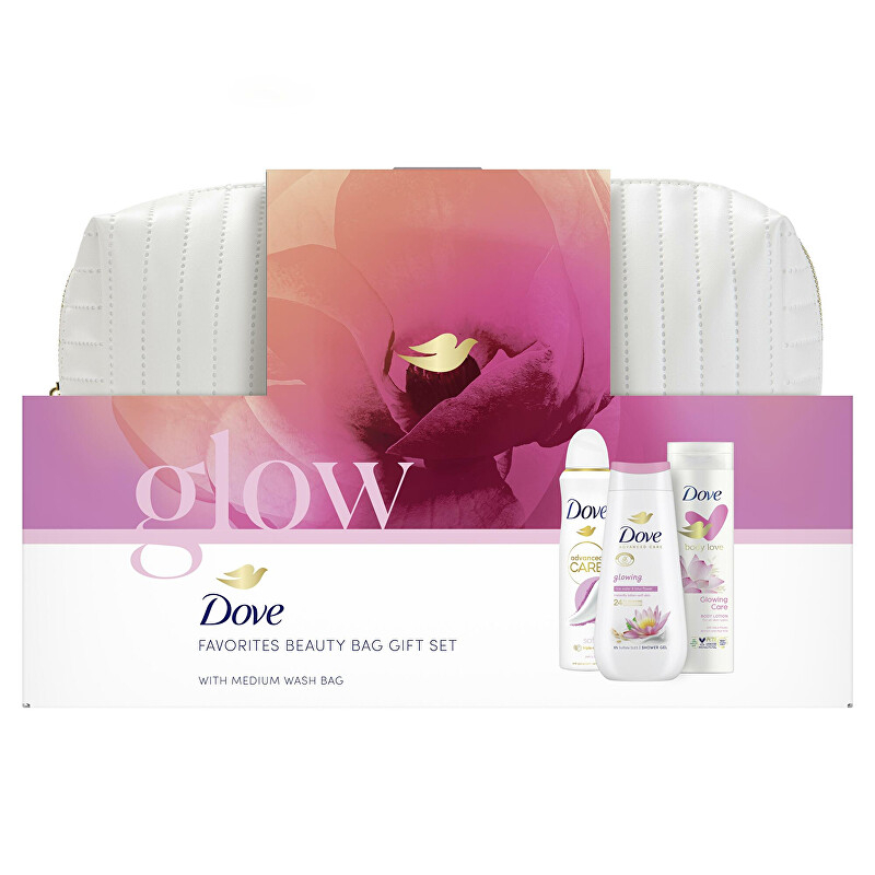 Dárková sada tělové péče s kosmetickou taškou Glow Aveda Dárková sada tělové péče s kosmetickou taškou Glow Aveda