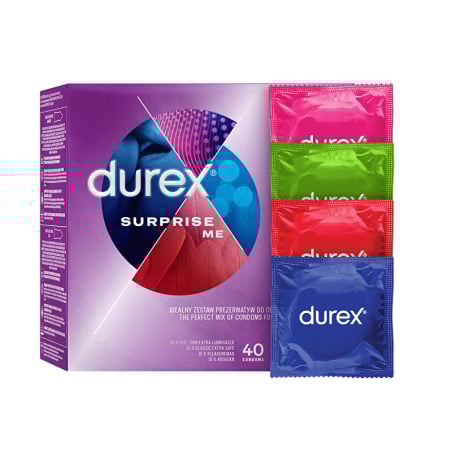 Kondomy Surprise Me Aveda - 40 ks
