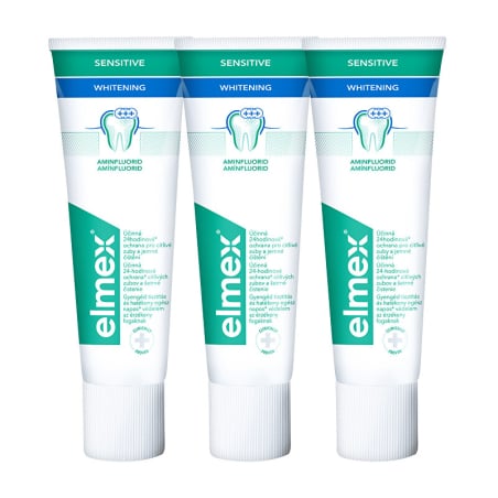 Bělicí zubní pasta pro citlivé zuby Sensitive Whitening Aveda - 3 x 75 ml
