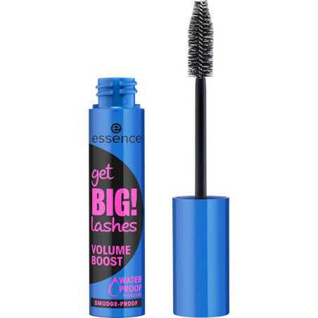 Voděodolná řasenka pro objem řas Get BIG! Lashes Waterproof Volume Boost Aveda / Odstín: Black - 8,5 ml