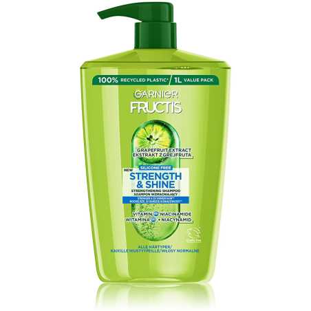 Posilující šampon pro všechny typy vlasů bez lesku a síly Fructis Strength & Shine (Strengthening Shampoo) Aveda - 1000 ml