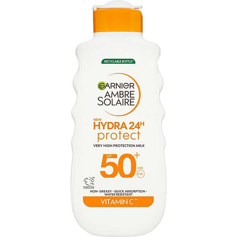 Opalovací mléko SPF 50 Ambre Solaire Hydra 24h Protect (Very High Protection Milk) Aveda - 175 ml Opalovací mléko SPF 50 Ambre Solaire Hydra 24h Protect (Very High Protection Milk) Aveda - 175 ml