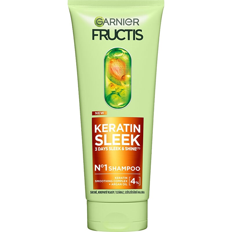 Šampon pro suché a krepaté vlasy Fructis Keratin Sleek (Shampoo) Aveda - 200 ml Šampon pro suché a krepaté vlasy Fructis Keratin Sleek (Shampoo) Aveda - 200 ml