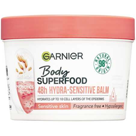 Hydratační balzám pro citlivou pokožku Body Superfood (48h Hydra-Sensitive Balm) Aveda - 380 ml