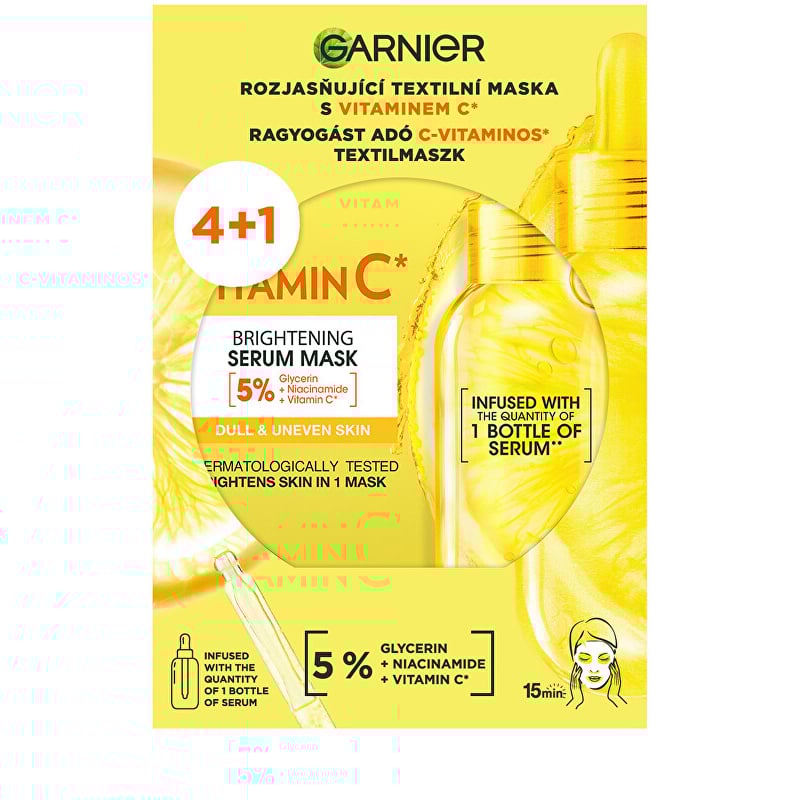 Sada rozjasňujících textilních masek s vitaminem C 4+ Aveda - 1 ks Sada rozjasňujících textilních masek s vitaminem C 4+ Aveda - 1 ks