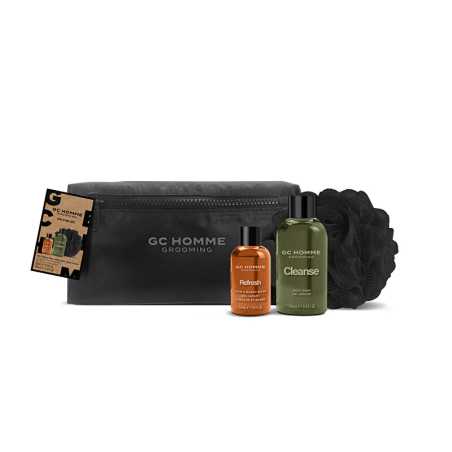 Dárková sada péče o tělo v kosmetické tašce Mandarinka, Bergamot & Rozmarýn Aveda - 3 ks