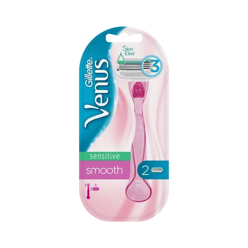 Holicí strojek Venus Sensitive Smooth + Aveda - 2 hlavice Holicí strojek Venus Sensitive Smooth + Aveda - 2 hlavice