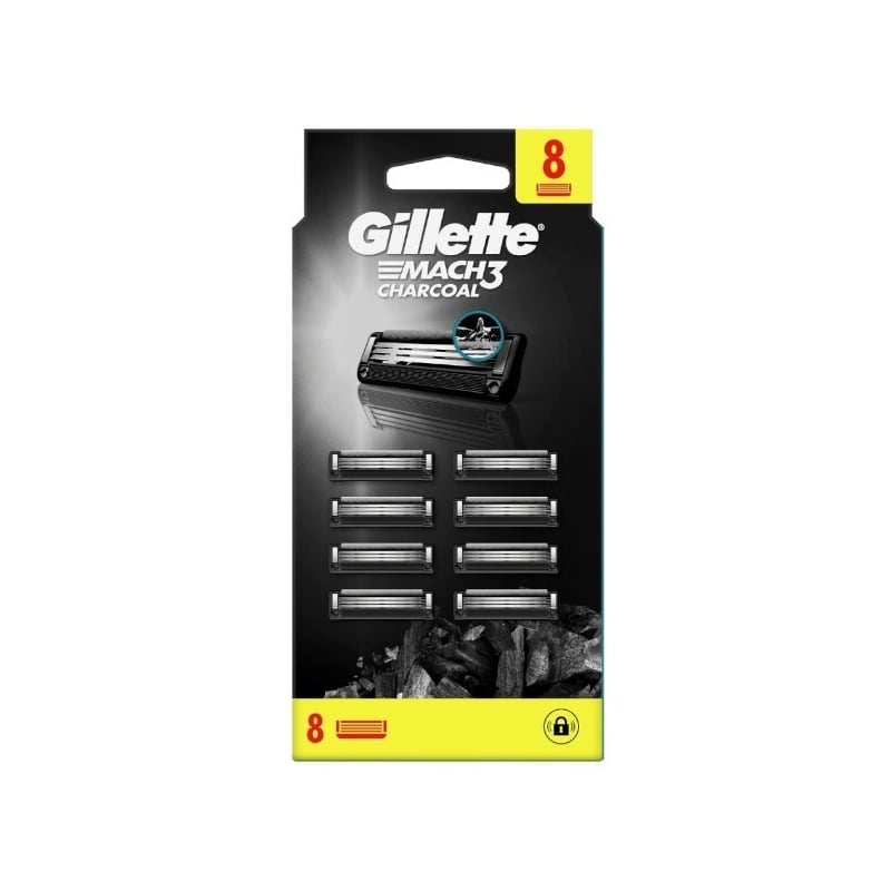 Náhradní hlavice Mach3 Charcoal Aveda / Varianta: 5 ks - 5 ks Náhradní hlavice Mach3 Charcoal Aveda / Varianta: 5 ks - 5 ks