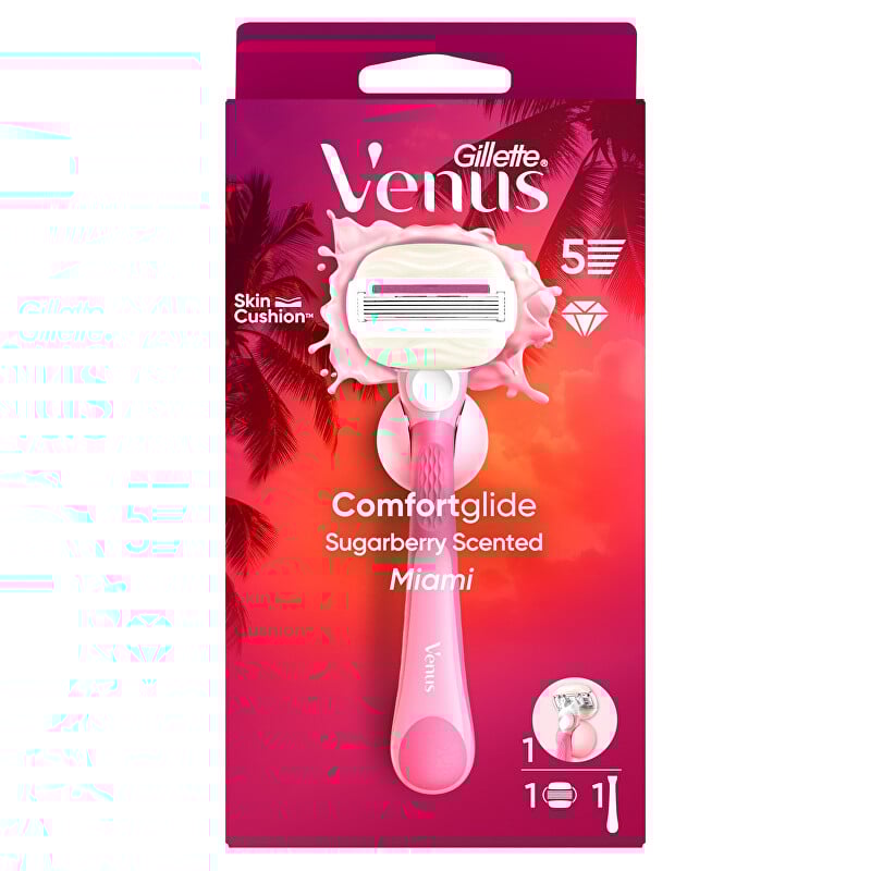 Holicí strojek Venus Comfortglide Miami + Aveda - 1 hlavice Holicí strojek Venus Comfortglide Miami + Aveda - 1 hlavice