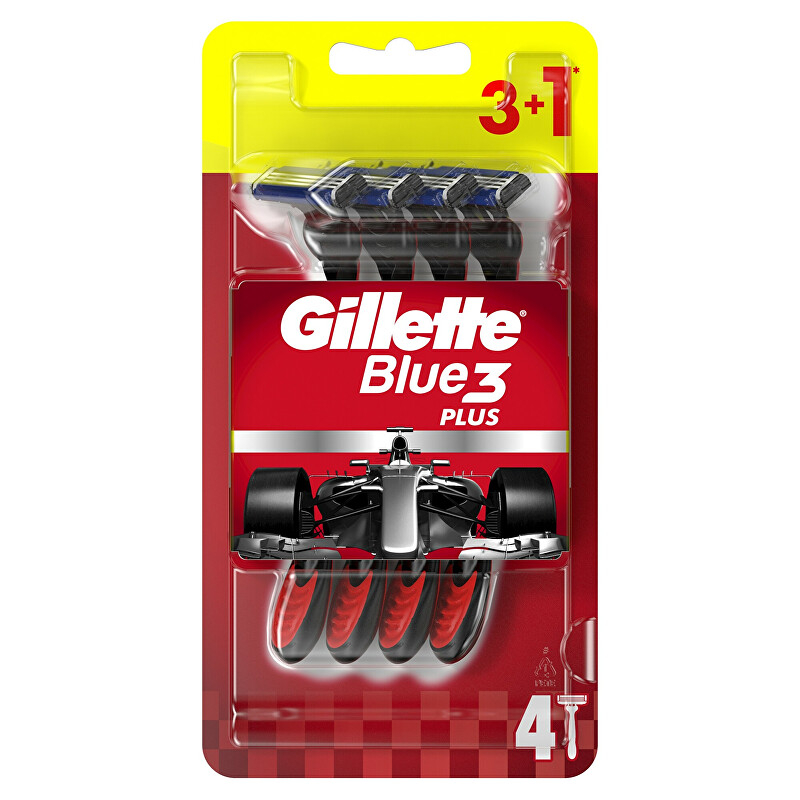 Jednorázová holítka Gillette Blue3 Plus 3+ Aveda - 1 ks Jednorázová holítka Gillette Blue3 Plus 3+ Aveda - 1 ks