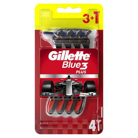 Jednorázová holítka Gillette Blue3 Plus 3+ Aveda - 1 ks