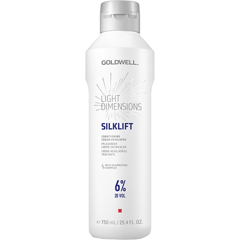 Krémový peroxid pro šetrné zesvětlování vlasů Light Dimensions SilkLift 6% (Conditioning Cream Developer) Aveda - 750 ml Krémový peroxid pro šetrné zesvětlování vlasů Light Dimensions SilkLift 6% (Conditioning Cream Developer) Aveda - 750 ml