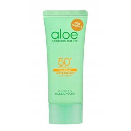 Voděodolný opalovací gel Aloe SPF 50+ (Waterproof Sun Cream) Aveda - 70 ml