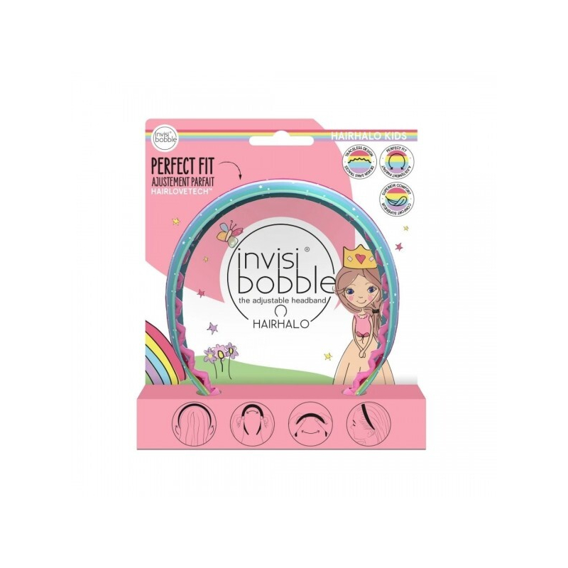 Dětská nastavitelná čelenka Kids Hairhalo Rainbow Crown Aveda Dětská nastavitelná čelenka Kids Hairhalo Rainbow Crown Aveda