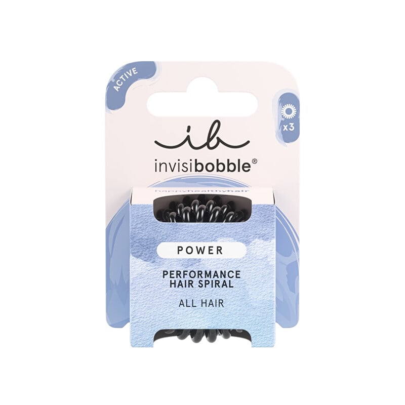 Gumička do vlasů Power True Black Aveda - 3 ks