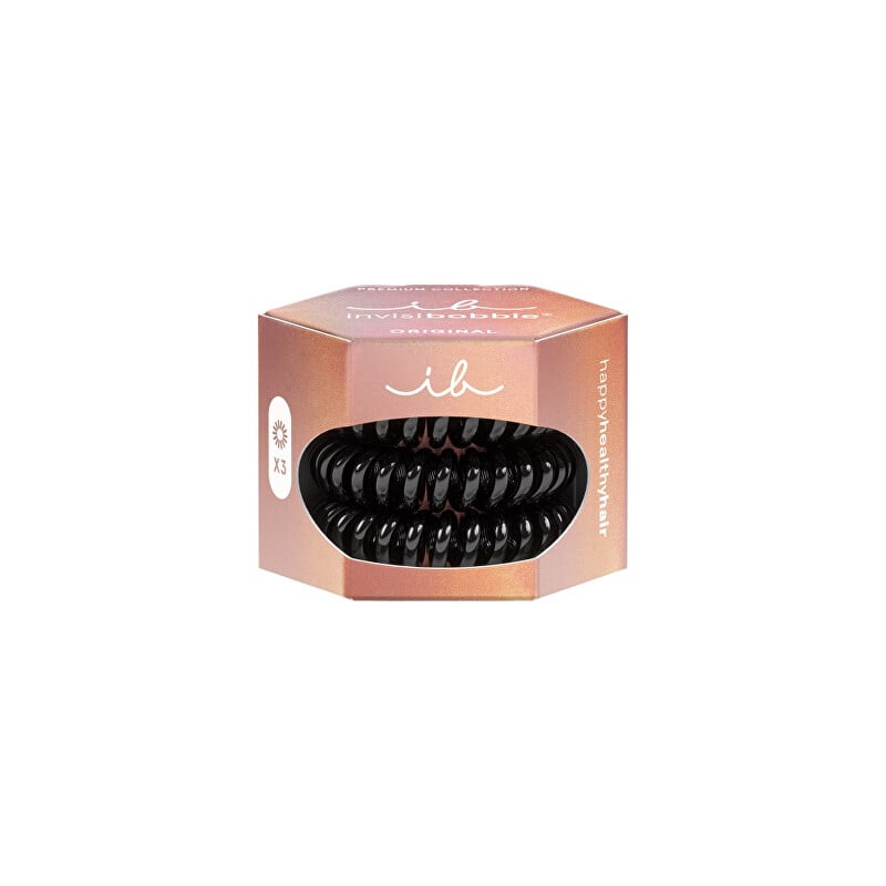Gumička do vlasů Original Premium True Black Aveda - 3 ks Gumička do vlasů Original Premium True Black Aveda - 3 ks