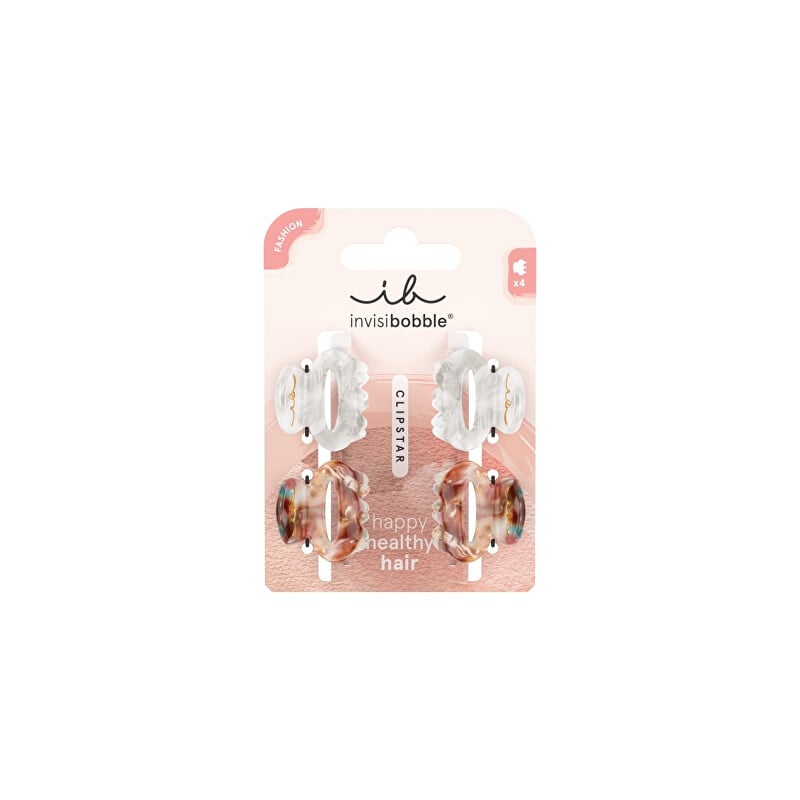 Skřipeček do vlasů Clipstar Petit Bijoux S Aveda - 4 ks Skřipeček do vlasů Clipstar Petit Bijoux S Aveda - 4 ks